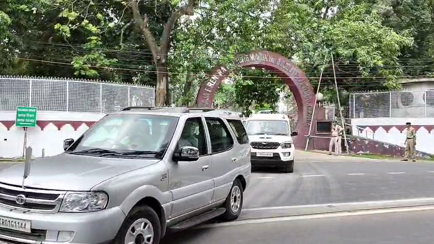 স্বরাষ্ট্রমন্ত্রীর রাজ্য সফর ঘিরে নিরাপত্তার চাদরে মোরা রাজধানী, অনুষ্ঠিত হল ট্রায়াল রান