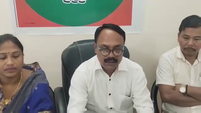 টিংকু ভট্টাচার্যের বিরুদ্ধে অপপ্রচারের অভিযোগ খণ্ডনে বিজেপির সাংবাদিক সম্মেলন