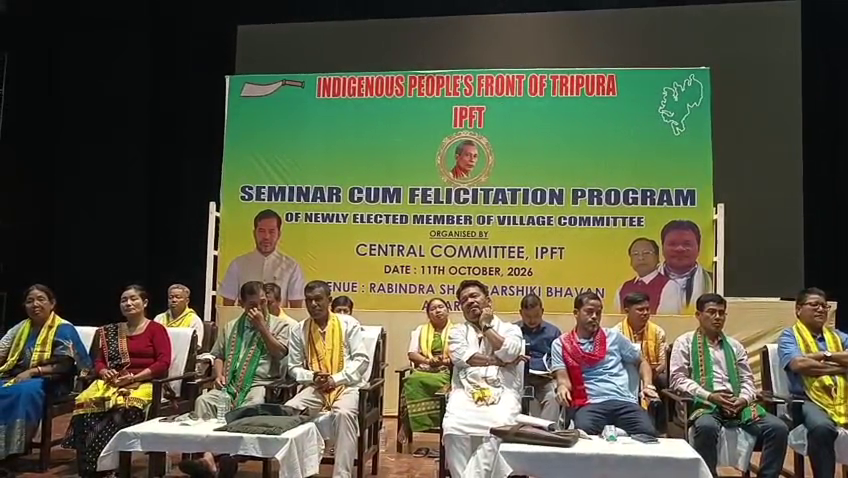 এনডিএ'র হয়েই আঠাশের বিধানসভা নির্বাচনে প্রতিযোগিতা করবে আই পি এফ টি- মন্ত্রী শুক্লাচরণ নোয়াতিয়া