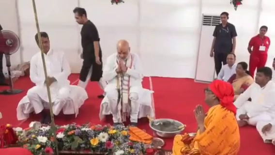  ইতিহাসের গর্ভেই পথ চলা শুরু আরেক ইতিহাসের, তাজ পুষ্পবন্ত প্যালেসের ভিত্তিপ্রস্তর স্থাপন করলেন কেন্দ্রীয় স্বরাষ্ট্রমন্ত্রী 