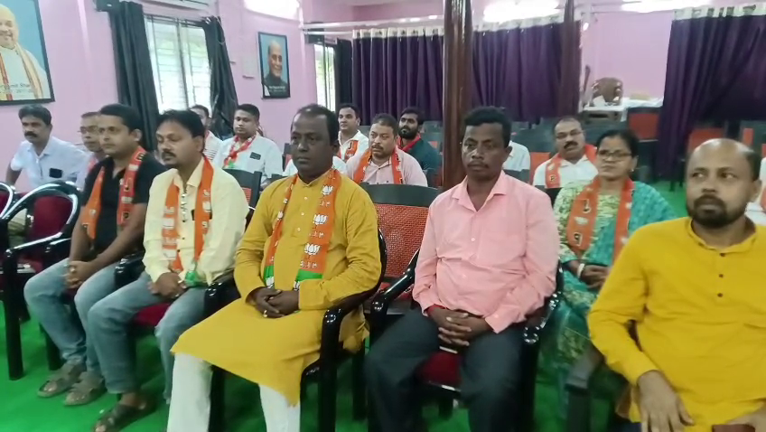 বিজেপি প্রদেশ কার্যালয়ে এসসি মোর্চার সাংগঠনিক বৈঠক
