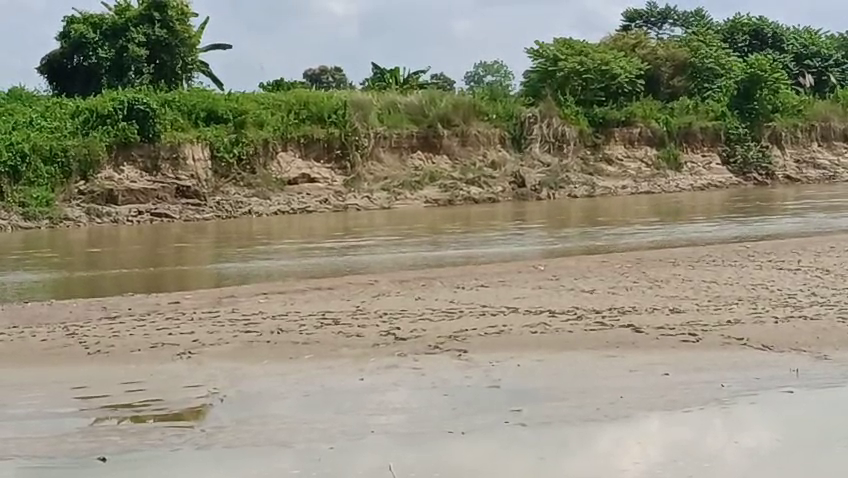 ধলাই নদী গতিপথ পরিবর্তনের ফলে বিপাকে পড়েছে গারদটিলা ওয়াটার ট্রিটমেন্ট প্ল্যান্ট
