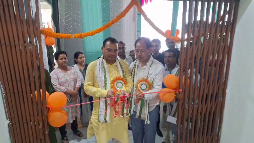 আমবাসায় বহু প্রতীক্ষিত সরকারি ডিগ্রি কলেজের মঙ্গলবার আনুষ্ঠানিক উদ্বোধন করা হলো