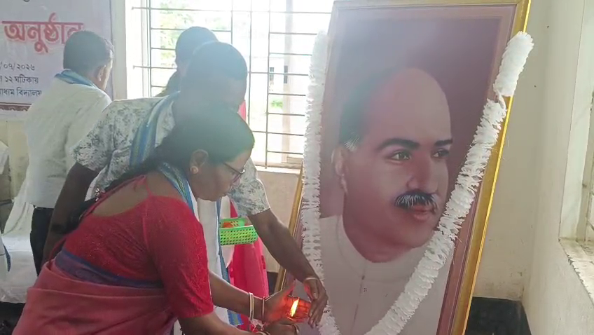 আমবাসা ইংলিশ মিডিয়াম মডেল স্কুলে যথাযোগ্য মর্যাদায় ড. শ্যামাপ্রসাদ মুখার্জির জন্মজয়ন্তী উদযাপন
