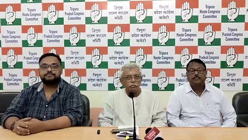 ডেসটিনেশন ত্রিপুরা বিজনেস কনক্লেভ নিয়ে সরকারের সমালোচনায় প্রদেশ কংগ্রেস