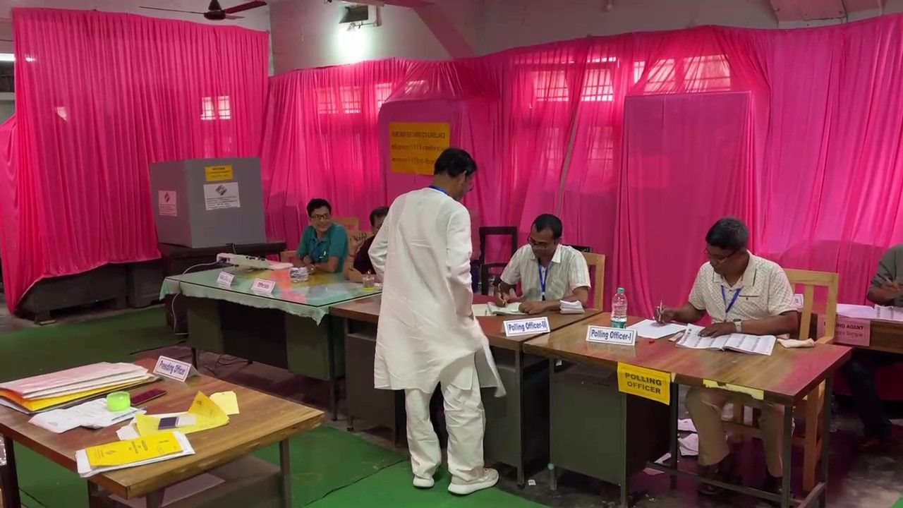 আজ ছিল ধর্মনগর কেন্দ্রের উপনির্বাচন।