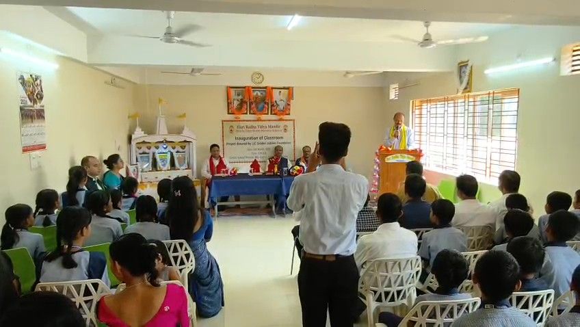 ভারতীয় জীবন বীমা লিমিটেড,  তেলিয়ামুড়ার হদ্রাই এলাকাতে  অত্যাধুনিক ক্লাসরুম উপহার