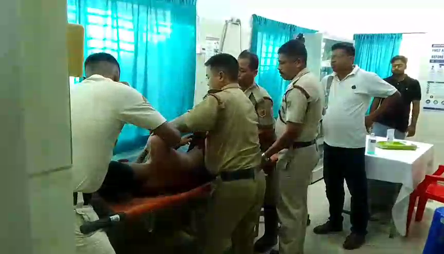 কাঁঠালিয়া এলাকায় দুটি স্কুটির সংঘর্ষে আহত দুই