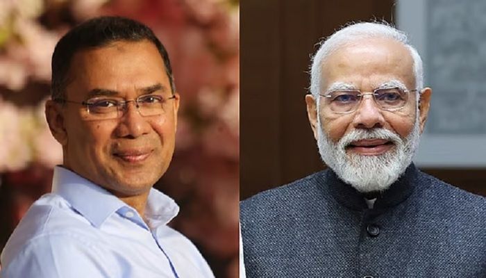 তারেক রহমানকে অভিনন্দন জানালেন প্রধানমন্ত্রী নরেন্দ্র মোদী