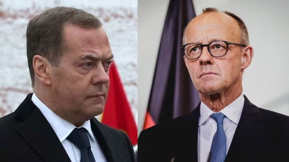 রাশিয়ার সাবেক প্রেসিডেন্টের হুমকিতে যে প্রতিক্রিয়া জার্মানির