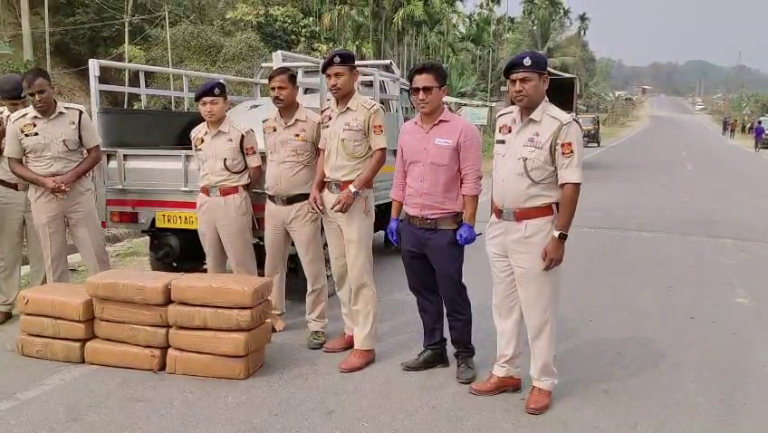  ১১০ কেজি শুকনো গাঁজা উদ্ধার