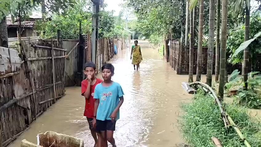একনাগাড়ে ভারী বৃষ্টির জেরে ত্রিপুরায় সৃষ্টি হয়েছে বন্যা পরিস্থিতির।