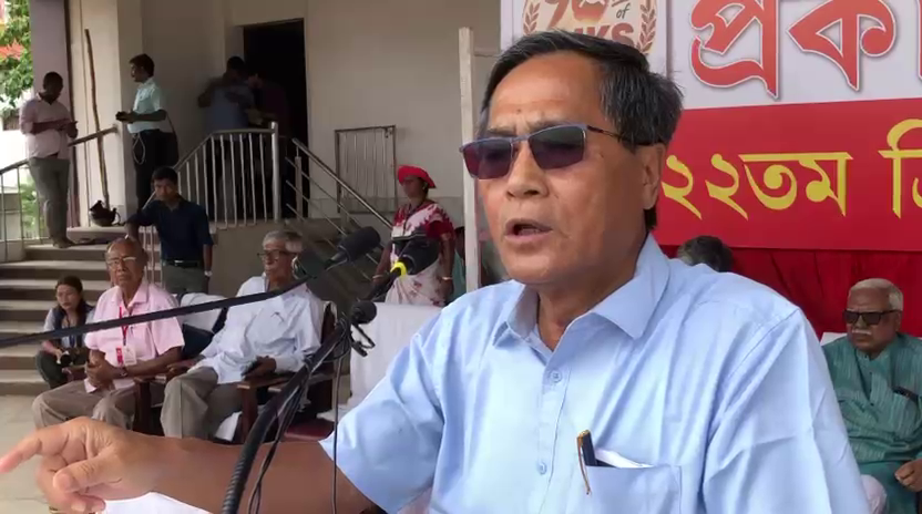 কৃষক সভার প্রকাশ্য সমাবেশ থেকে আন্দোলনের বার্তা