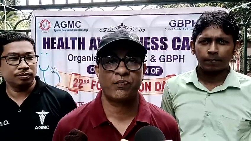 এজিএমসির প্রতিষ্ঠা দিবস উপলক্ষে হেরিটেজ পার্কে স্বাস্থ্য শিবির 