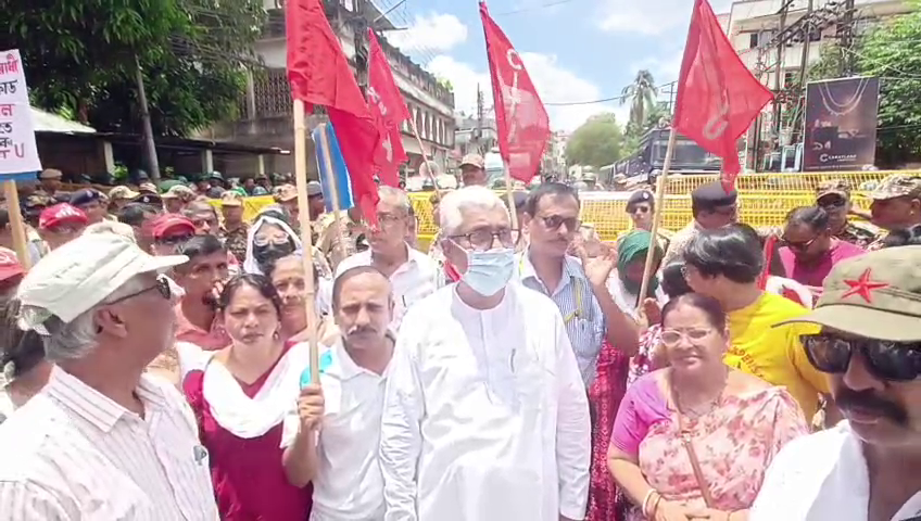 আগরতলায় গ্রেপ্তার ৫ হাজার সারা রাজ্যে ২৫ হাজার, জোৎসই ধাক্কা মাত্র, সামনে আরো জোর লড়াই- প্রাক্তন মুখ্যমন্ত্রী
