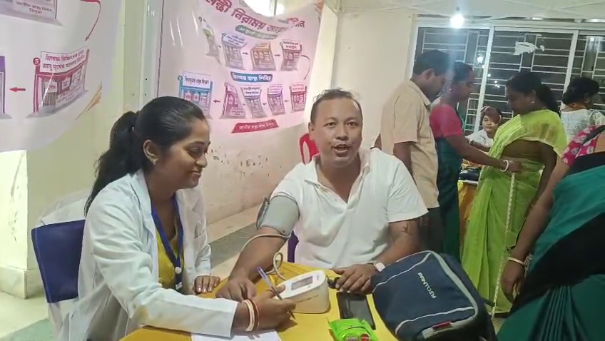 রাজ্যজুড়ে চলেছে  মুখ্যমন্ত্রী নিরাময় আরোগ্য অভিযান  বিশেষ স্বাস্থ্য অভিযান