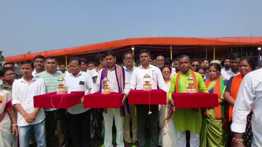 ধর্মনগরে আয়োজিত হল বিশেষ কর্মসূচি ‘সেবা জ্যোতি যাত্রা’