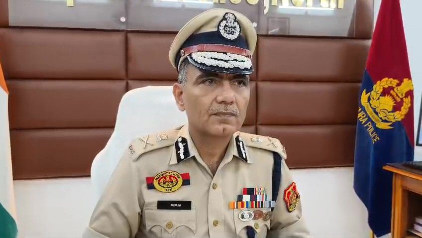 ধর্মনগরে ডি-জি-পি অনুরাগ ধনকরের পরিদর্শন, আসন্ন উপনির্বাচন ও এডিসি ভোটে কড়া নিরাপত্তার নির্দেশ