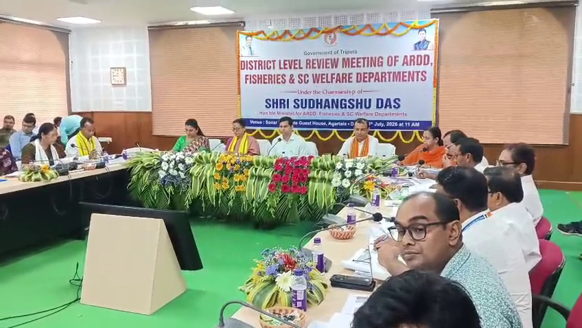 উন্নয়নে আরো গতি আনতে, তিন দপ্তরকে নিয়ে জেলাভিত্তিক পর্যালোচনা বৈঠক করলেন মন্ত্রী সুধাংশু দাস