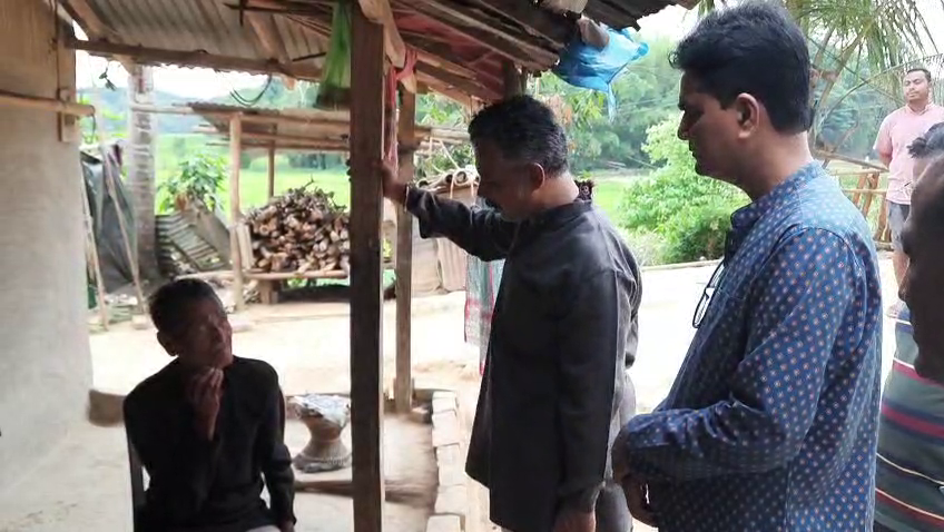 গ্রাম চলো অভিযান কর্মসূচির অংশ হিসেবে বেলাপুর পরিদর্শন করলেন নবেন্দু ভট্টাচার্য