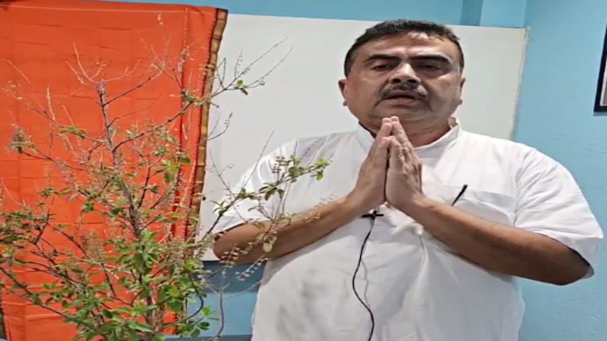 পশ্চিমবঙ্গবাসীকে প্রণাম শুভেন্দু অধিকারীর