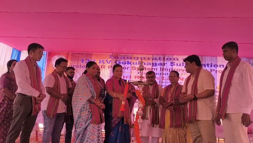 ১৩২ কিলো ভোল্ট ক্ষমতাসম্পন্ন পাওয়ার সাব-স্টেশনের শুভ উদ্বোধন
