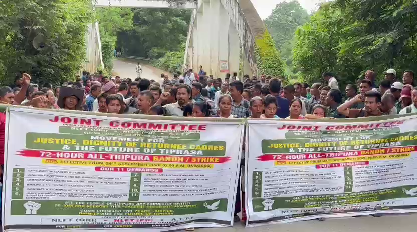 স্তব্ধ আসাম আগরতলা জাতীয় সড়ক, আন্দোলনে আত্মসমর্পণকারী বৈরী সংগঠন
