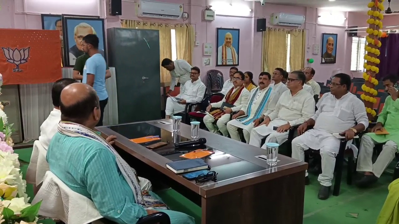  বিজেপি সদর কার্যালয়ে দলের সাংগঠনিক বৈঠক