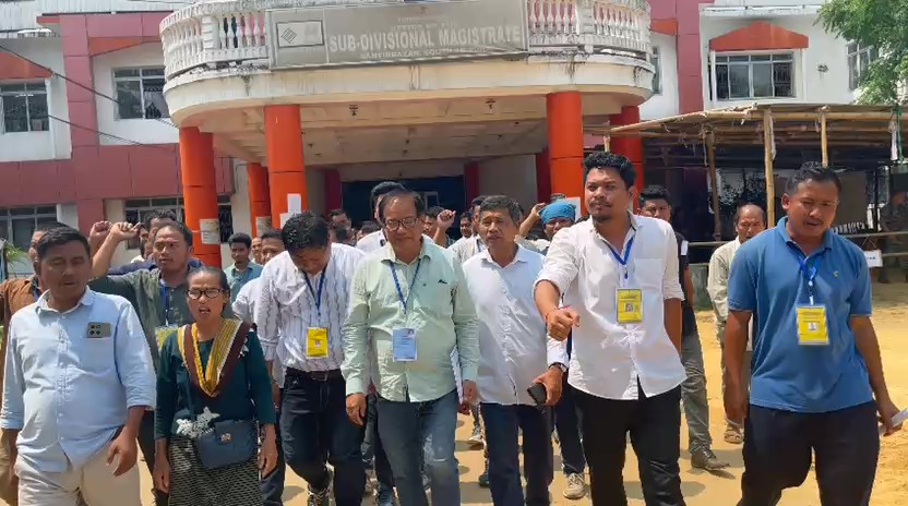 ২৬ বীরচন্দ্র কলসী আসনে জয়ী তিপ্রামথা দলের মনোনিত প্রার্থী কেনারাম রিয়াং