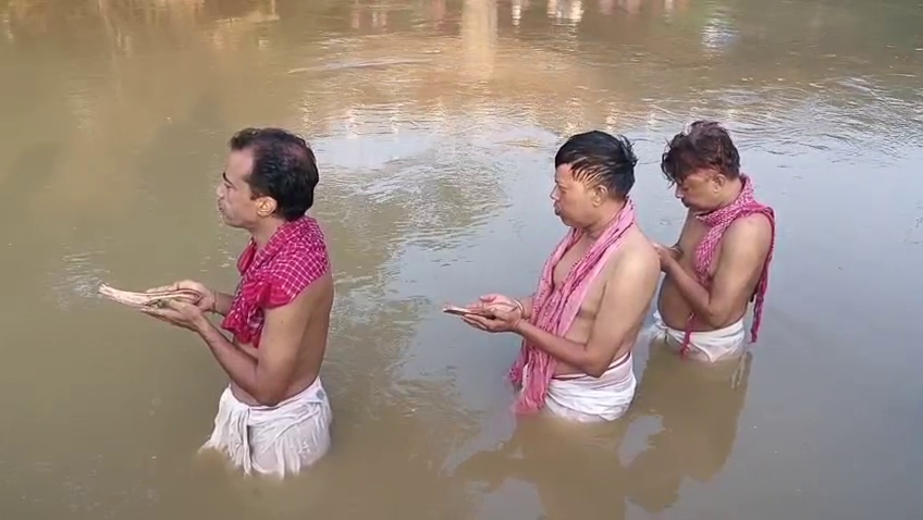 মহালয়ার পূর্ণ প্রাতে রাজধানীর বিভিন্ন স্থানে আয়োজন