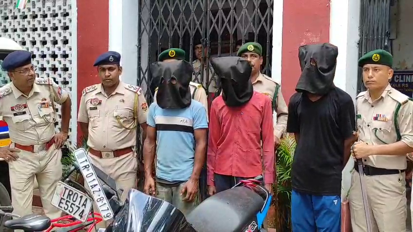 বাইক চুরি চক্রের তিন সদস্য আটক, উদ্ধার চুরি যাওয়া বাইক
