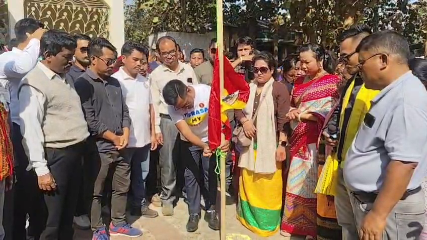 খোয়াইতে তিপ্রামথা দলের প্রতিষ্ঠা দিবস পালিত হয়  